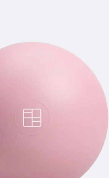 FFH Pilates Ball - Soft Pink - 3