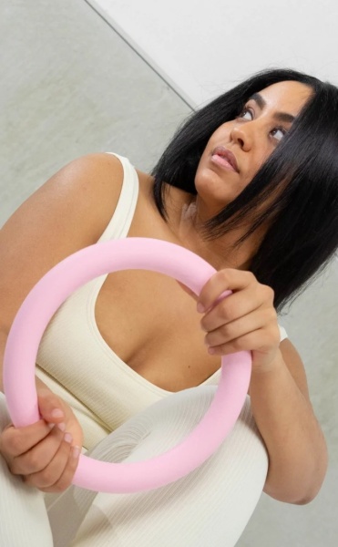 Pilates Weighted Loop 5KG - Soft Pink - 2