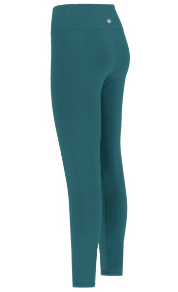 Natural High Waist Leggings - Peacock - 1