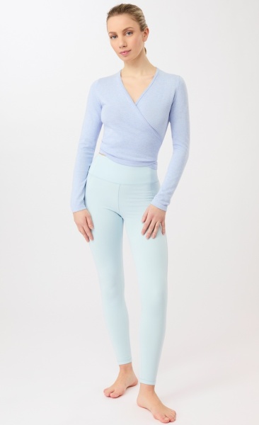 Mandala Rib Knit Wrap Jacket - 4