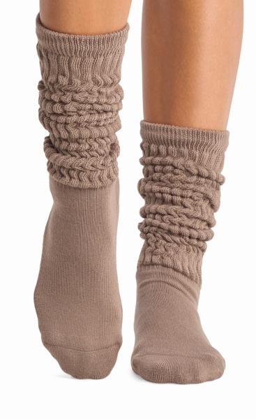 Tavi Stacy Grip Socks - Pebble - 1