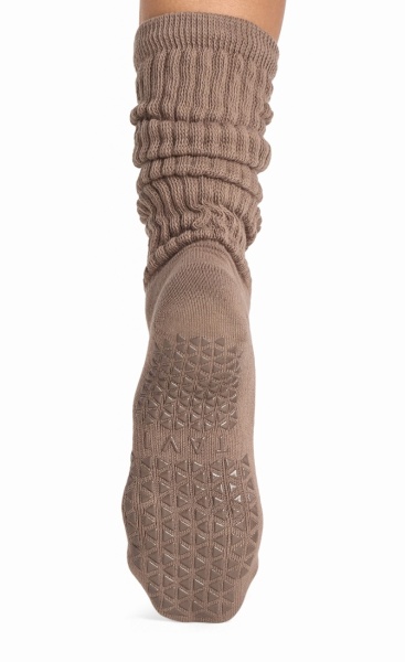 Tavi Stacy Grip Socks - Pebble - 2