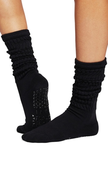 Tavi Stacy Grip Socks - Ebony