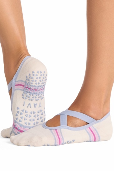 Tavi Noir Grip Socks Chloe - Coconut Spell