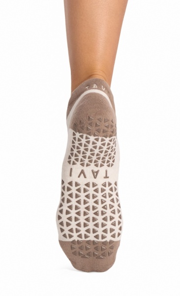Tavi Noir Grip Socks Savvy - Leopard Sand - 2