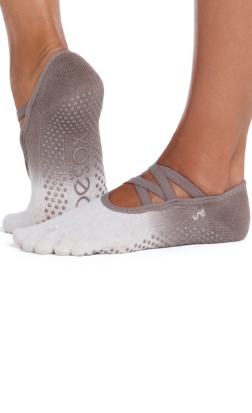 Toesox Elle Grip Sokken - Pebble Ombre
