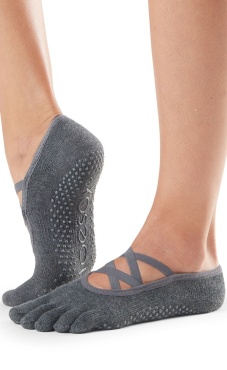 Toesox Elle - Charcoal Grey