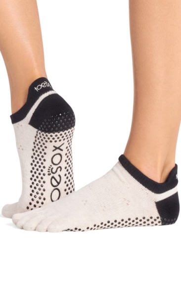 Toesox Low Rise Full Toe - Sandy