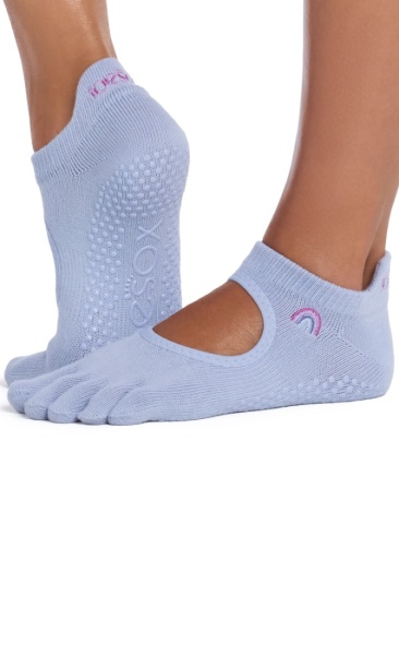 Toesox Bellarina Full Toe - Rainbow Skies