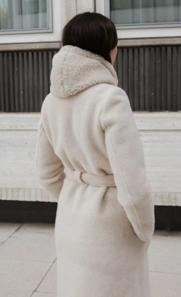 Alwero Wool Hood Hey - 5