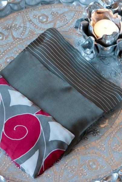Eye pillow - Silver Grey-2
