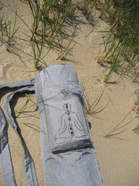 Yoga Mat Bag - Silver grey-3